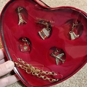 FIRM Argento SC Jetsetter Charm Bracelet